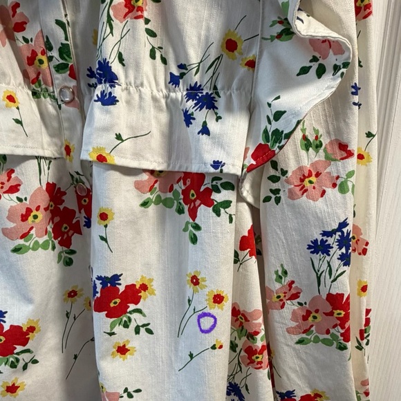 Tuckernuck Morning Light Amaryllis Winnie Blouse, Large, 100% Cotton - Picture 9 of 9